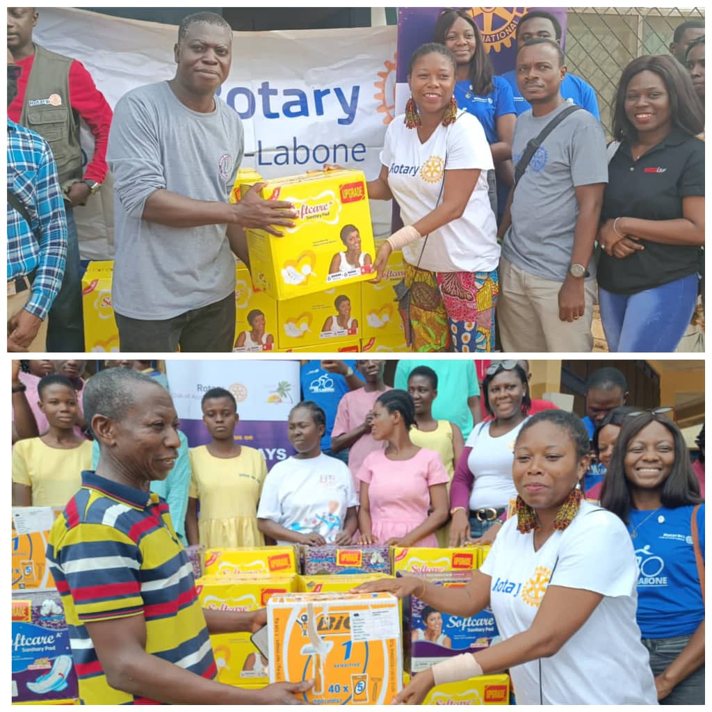 Rotary Club of Accra-Labone donates to DEMODEAF, Pantang Hospital